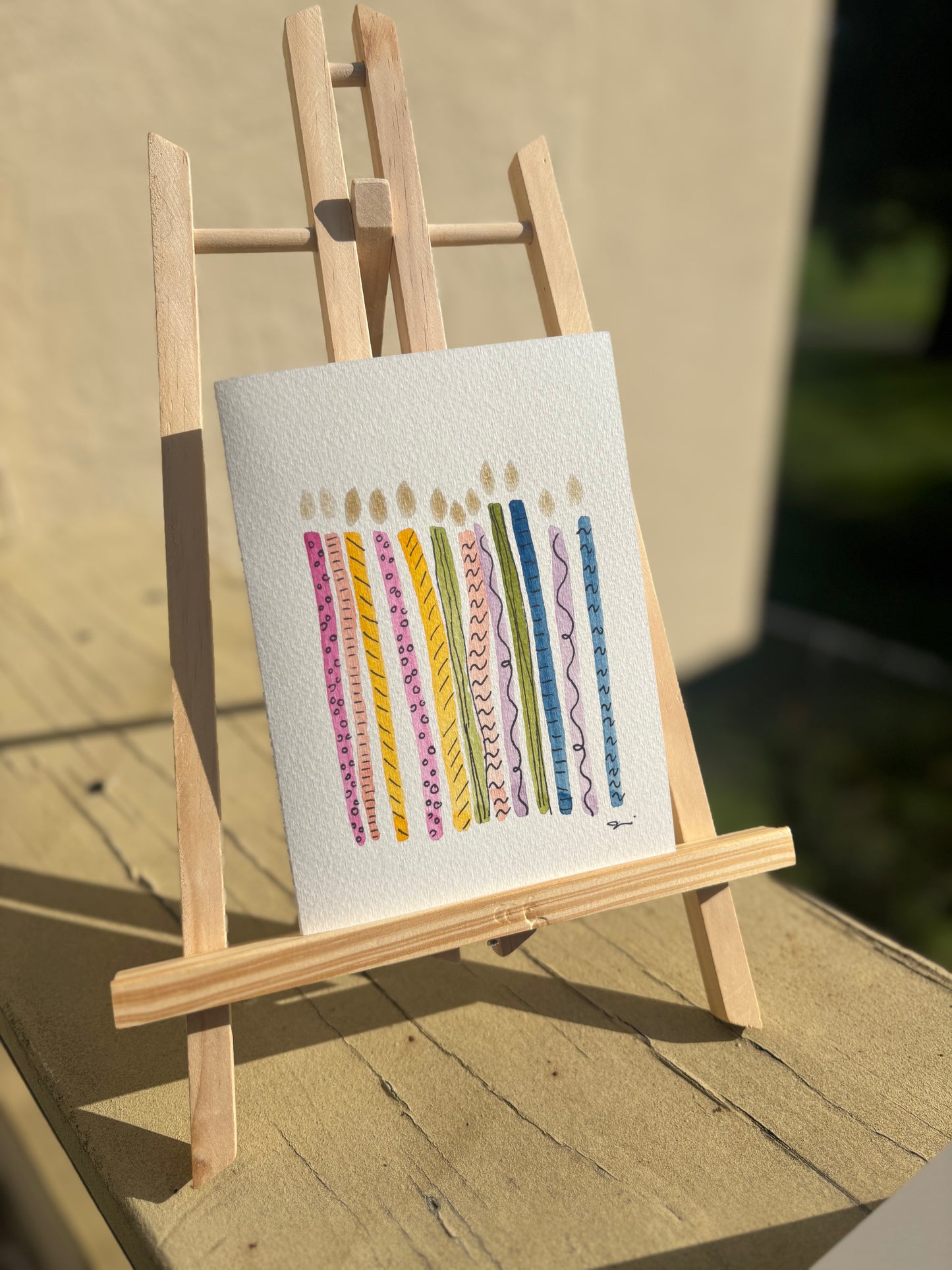 Cards - Birthday Candles