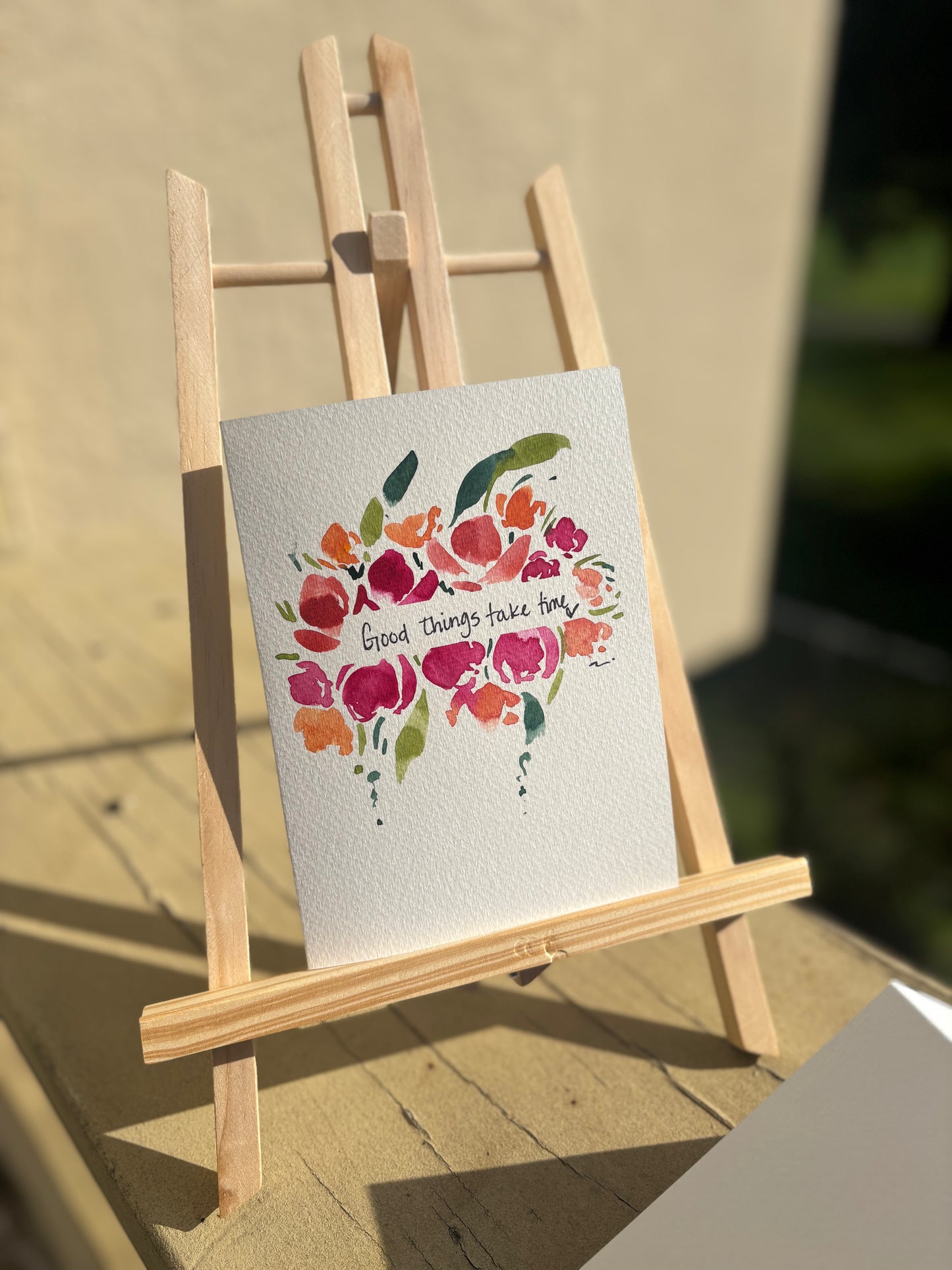Card - Good Things Take Time