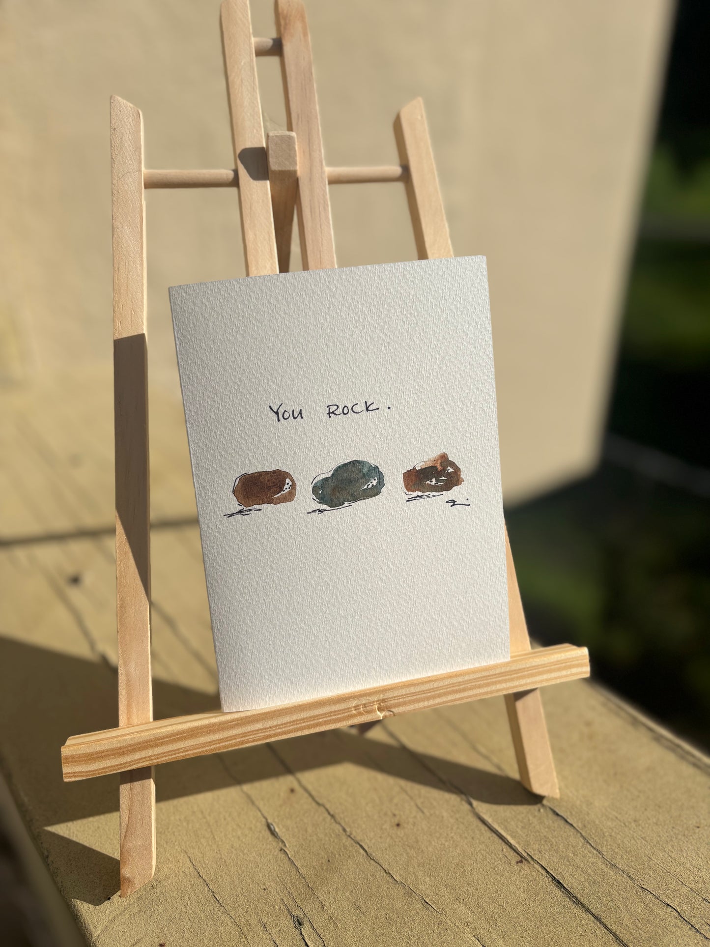 Card - You rock.
