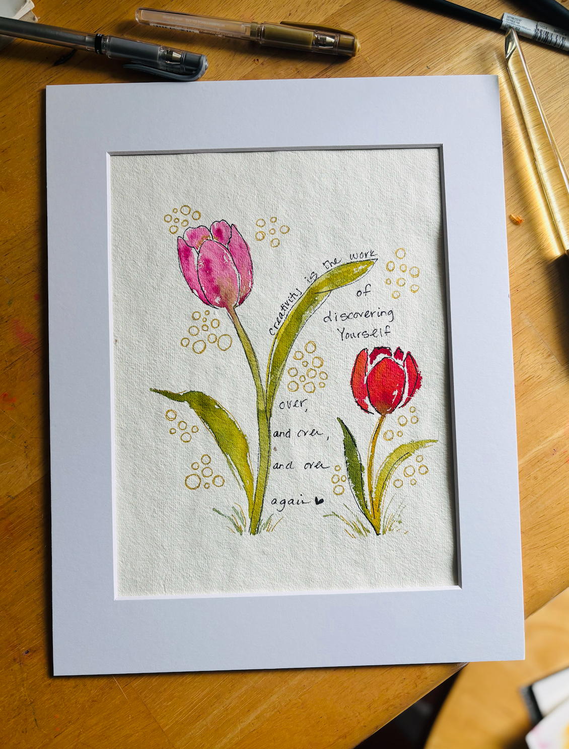 Creativity is the work of discovering yourself