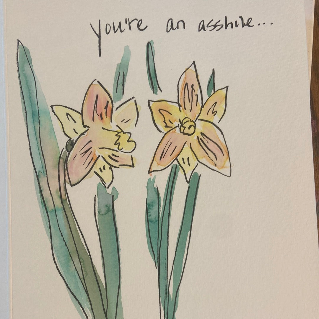 Card - You’re an a$$hole