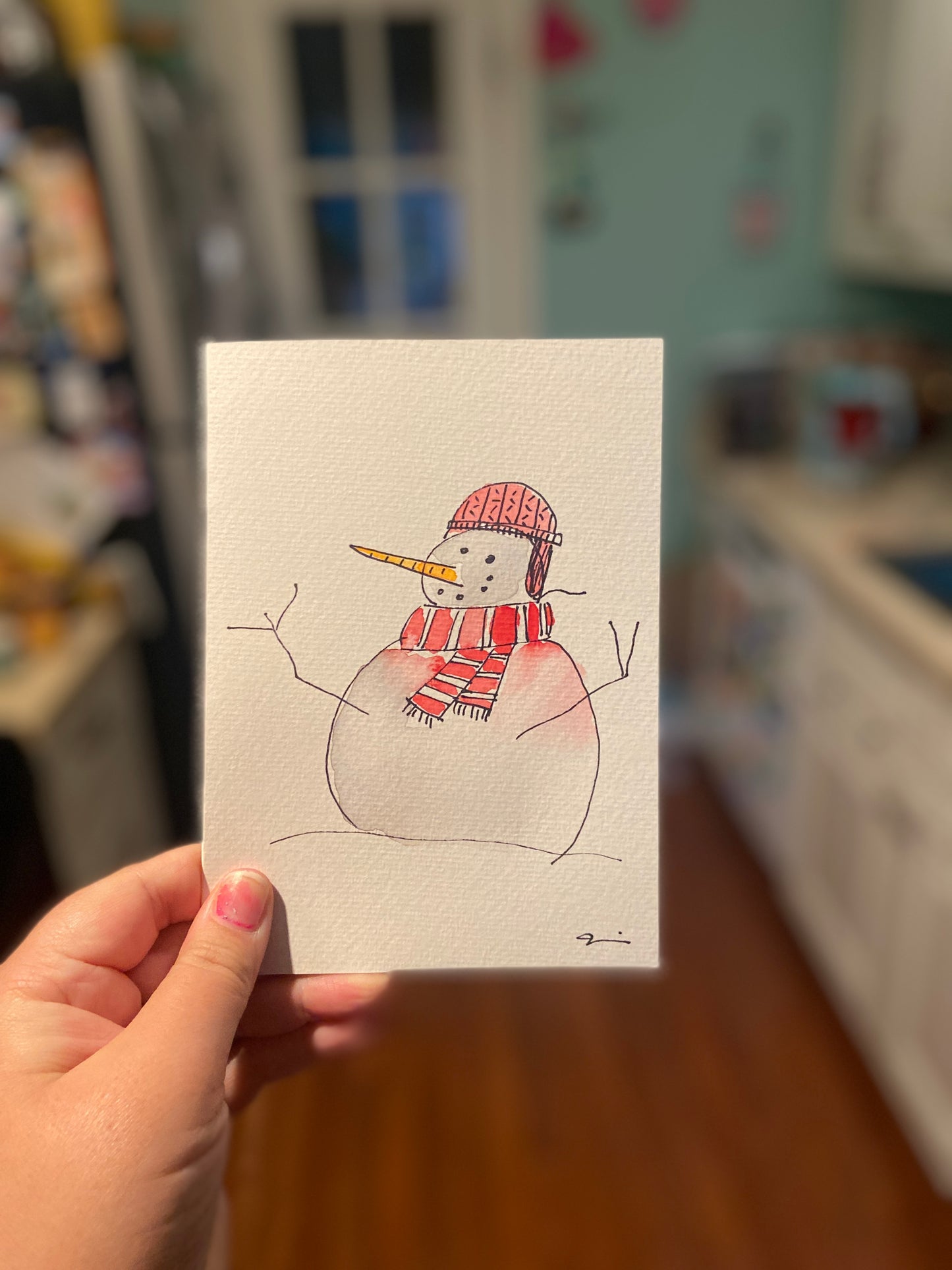 Card - Snowy Dude