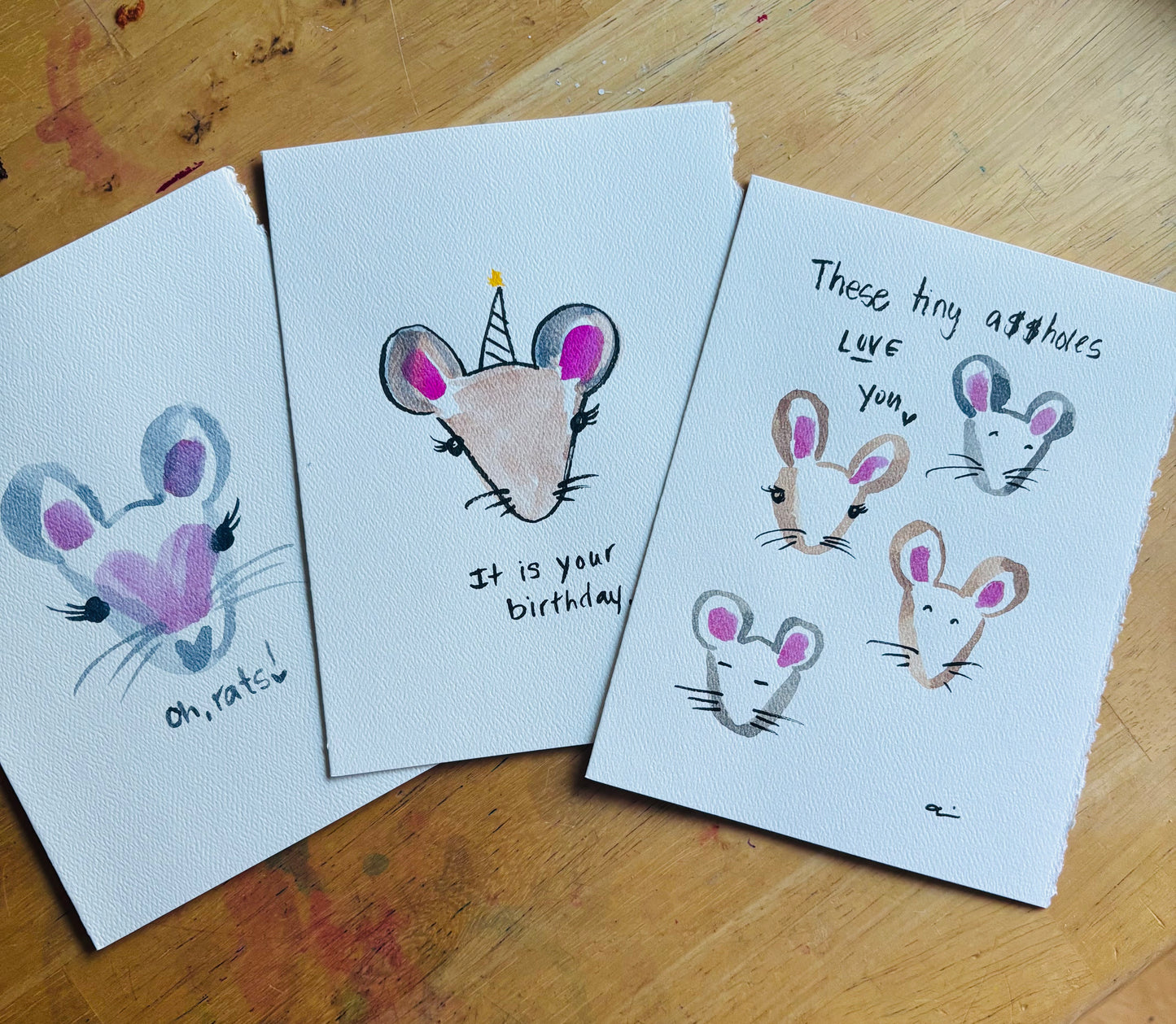 These Tiny A$$holes Love You - MULTIPLE Cards