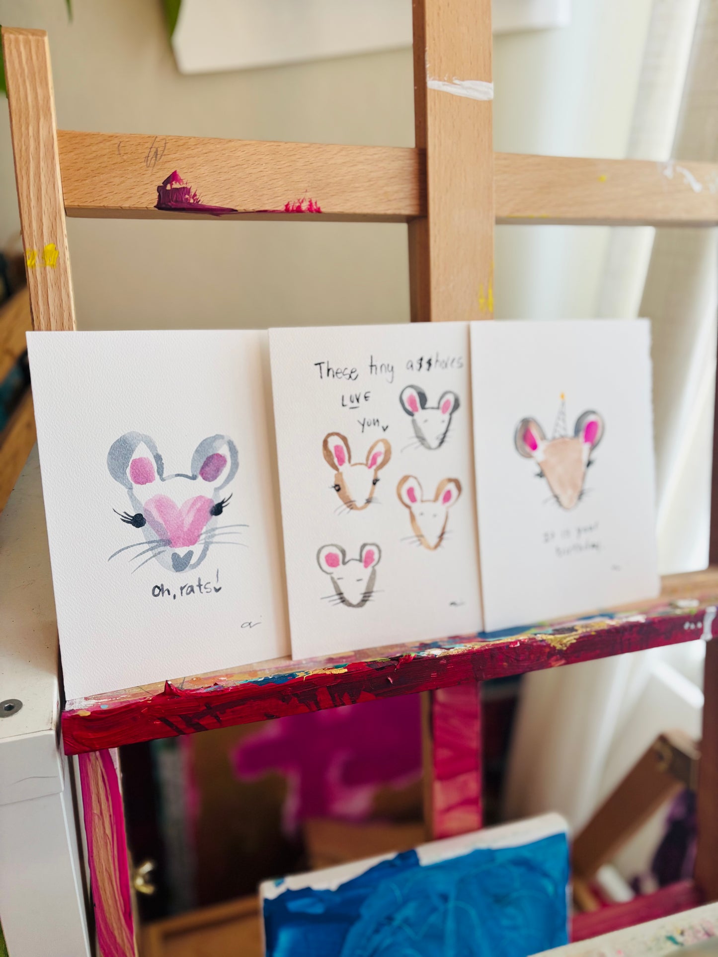 These Tiny A$$holes Love You - MULTIPLE Cards