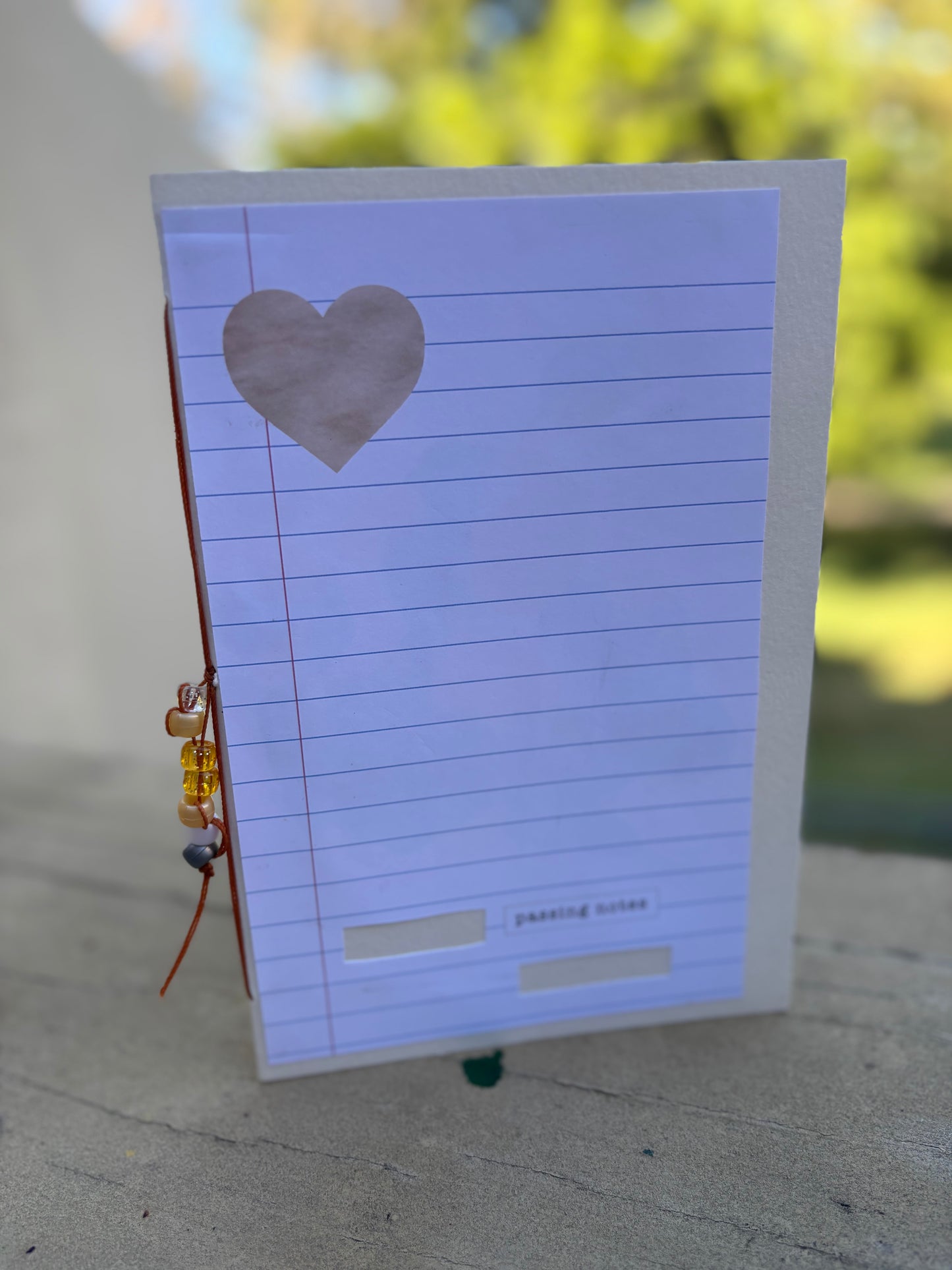 Passing Notes Journal