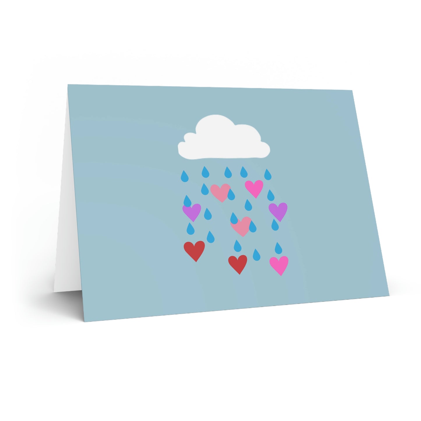 Card - Rainy Day Hearts - AUS version