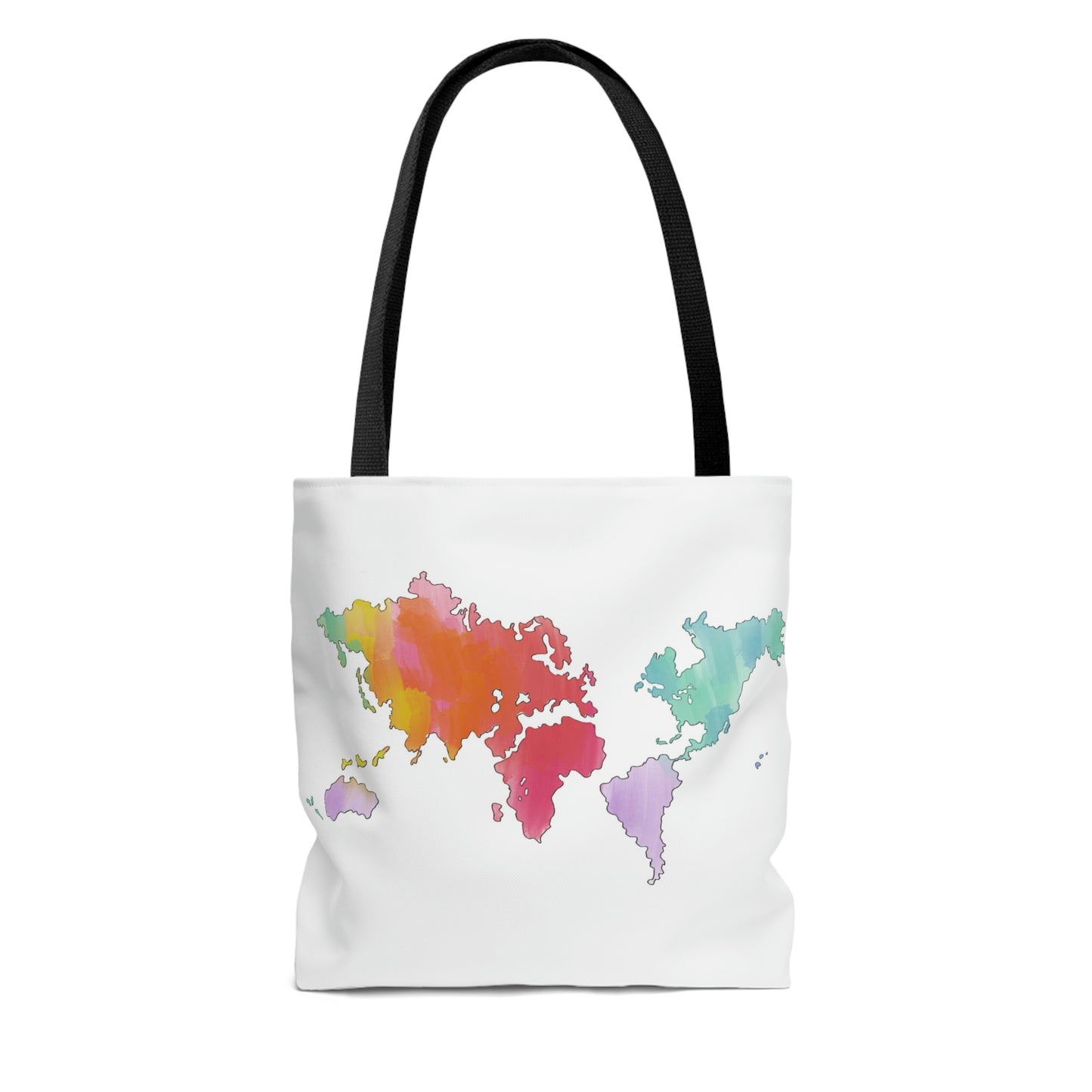 World Map Tote Bag l