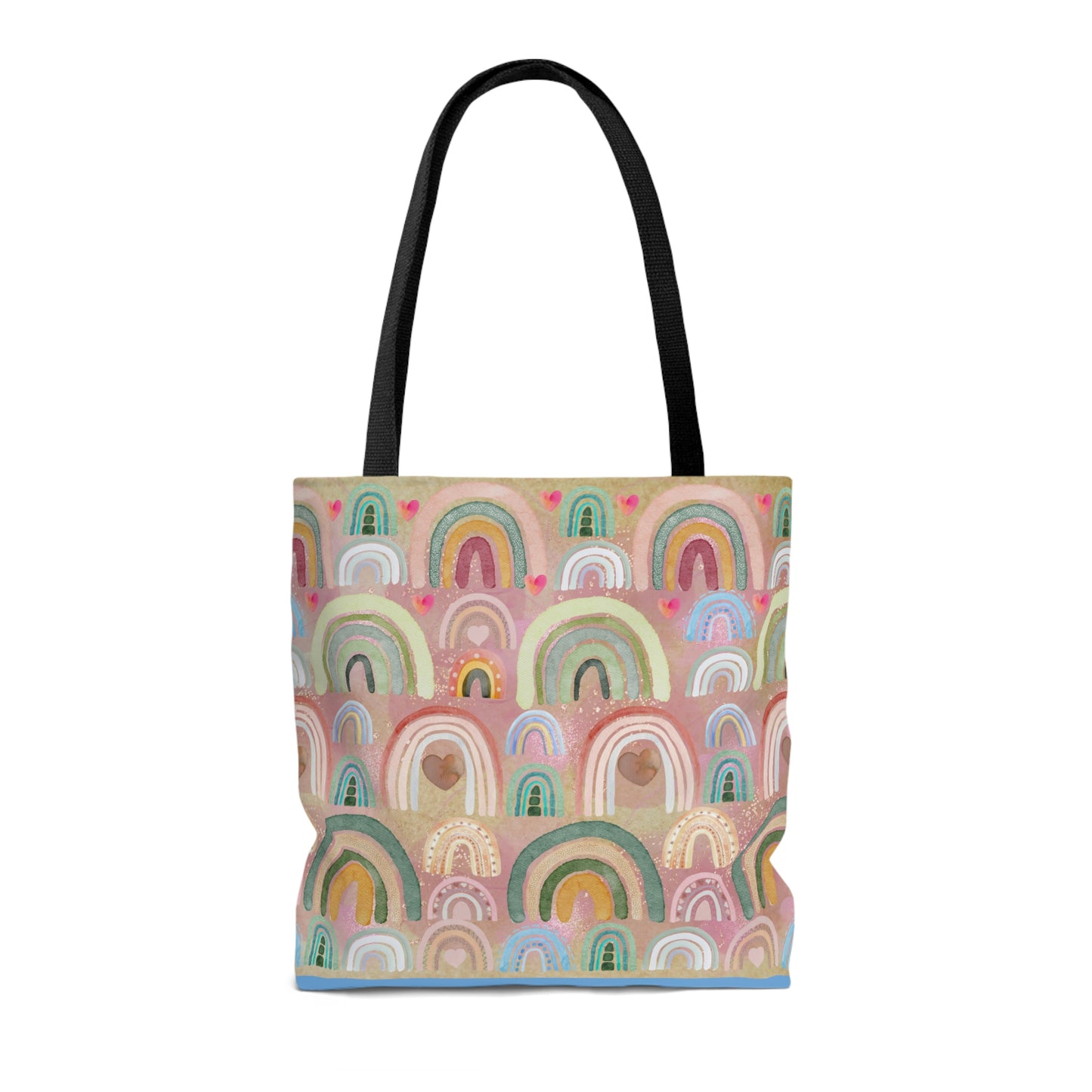 Watercolor Rainbow Tote Bag