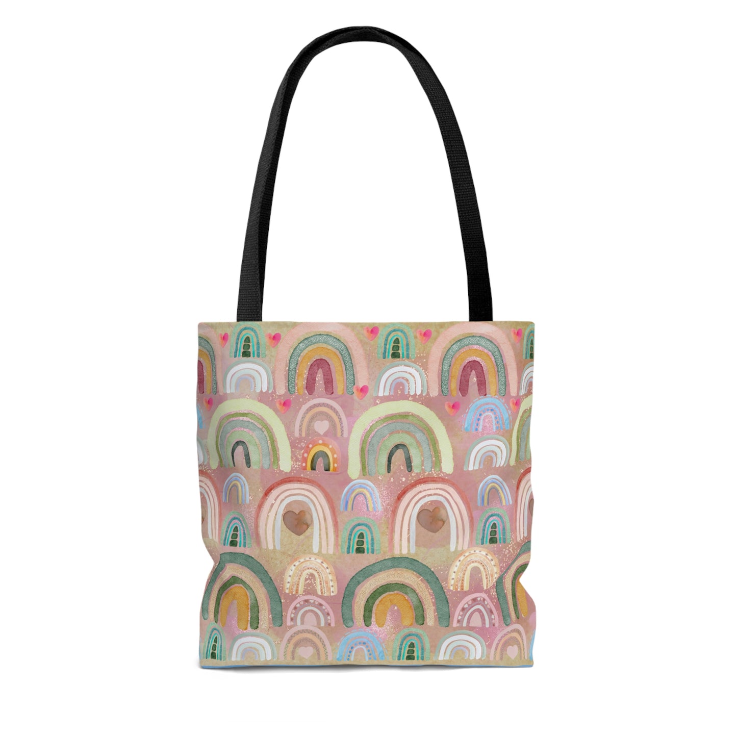 Watercolor Rainbow Tote Bag