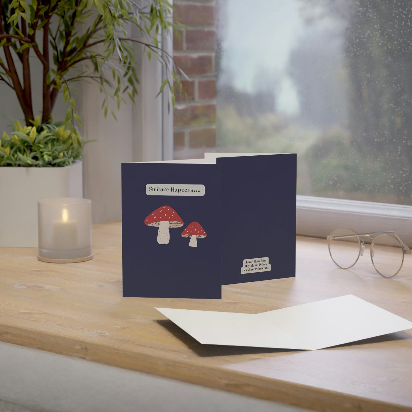 Shiitake Happens Card (1, 10, 30, and 50pcs)