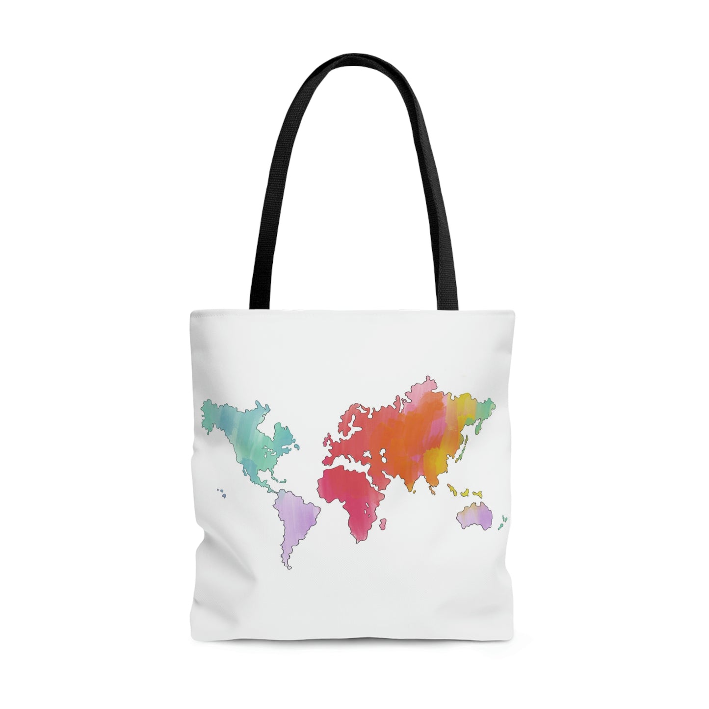 World Map Tote Bag l