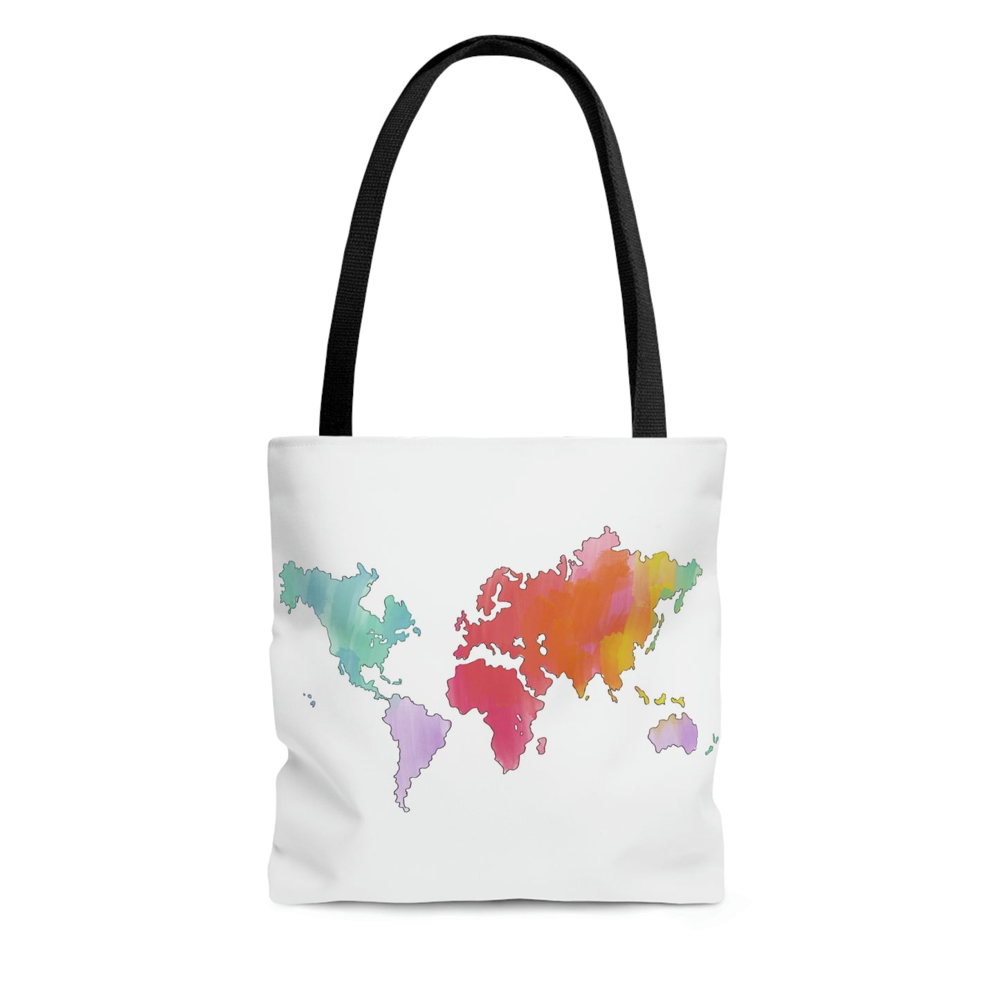 World Map Tote Bag l