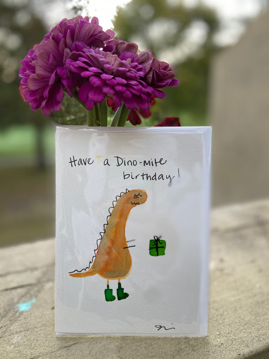 Birthday Dinosaurs - cards