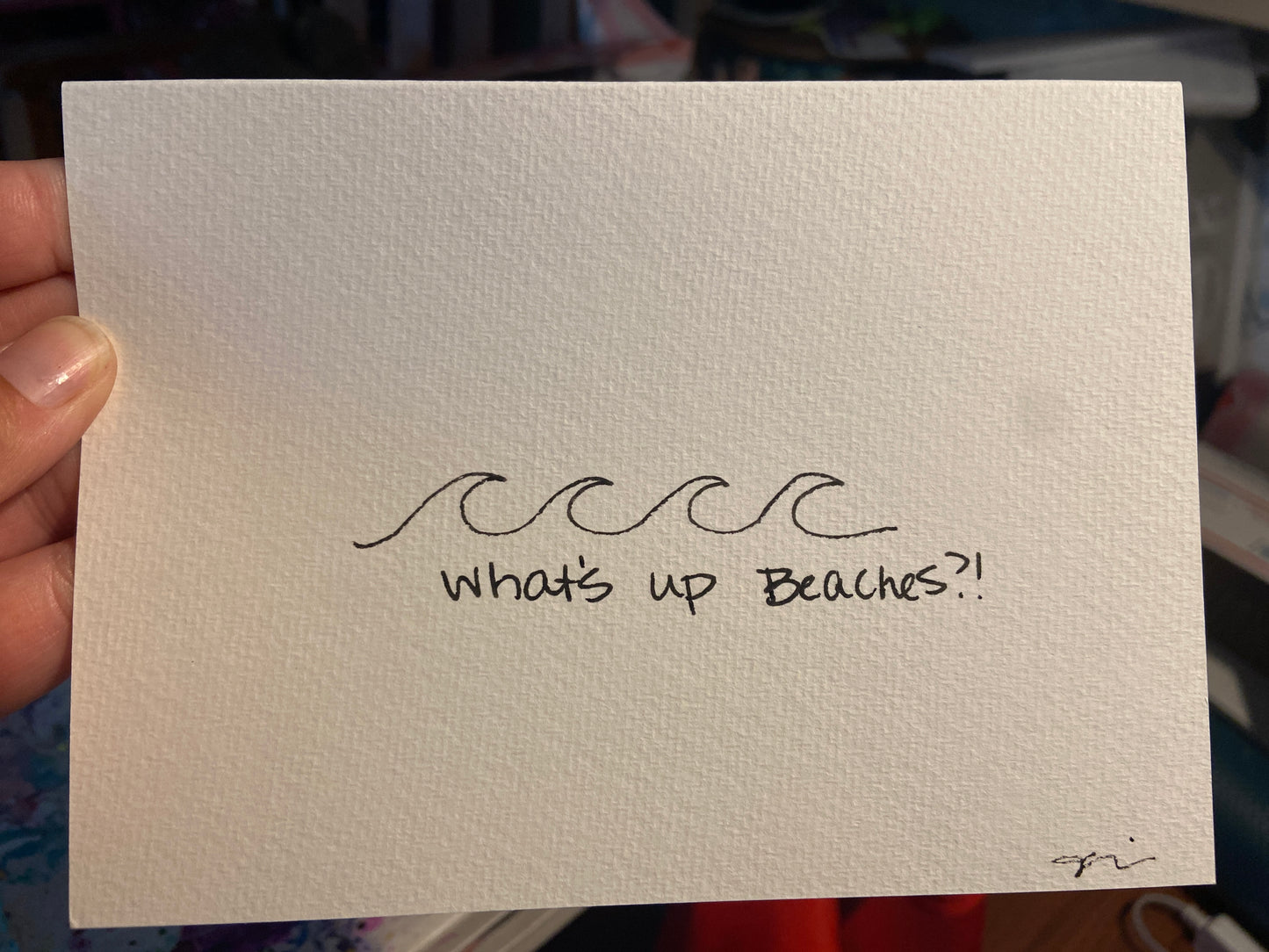 Card - What’s Up, Beaches?!