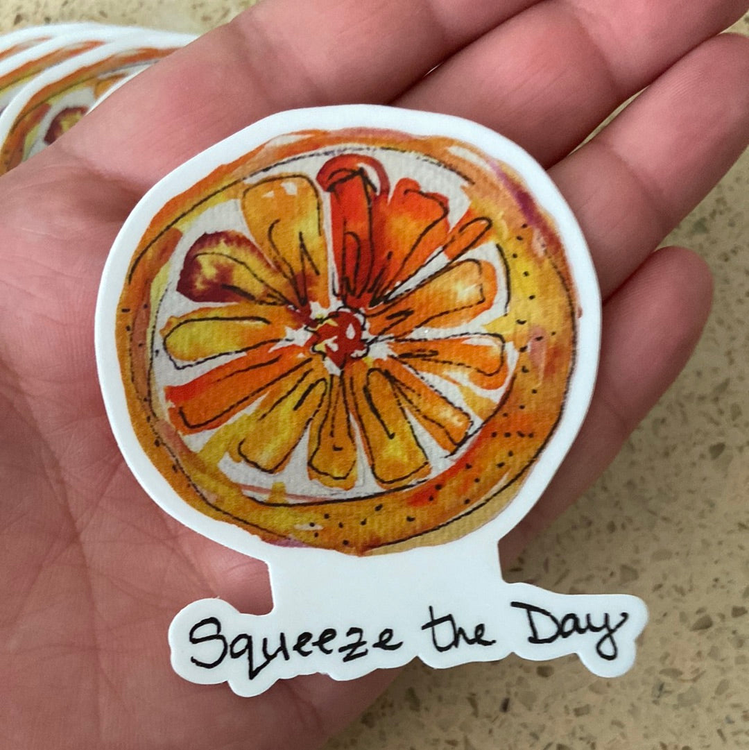 Stickers - Squeeze the Day