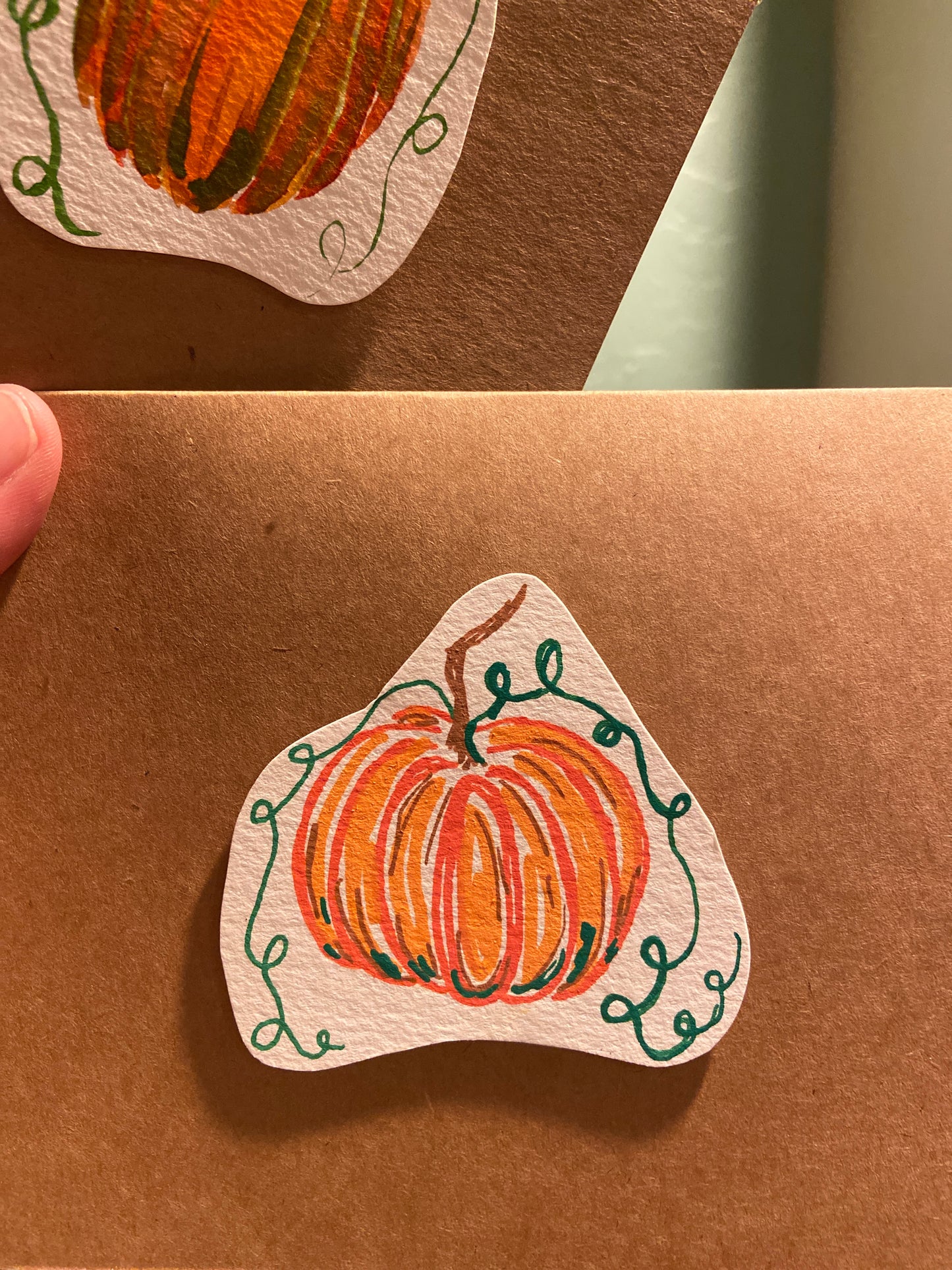 Pumpkin Cards