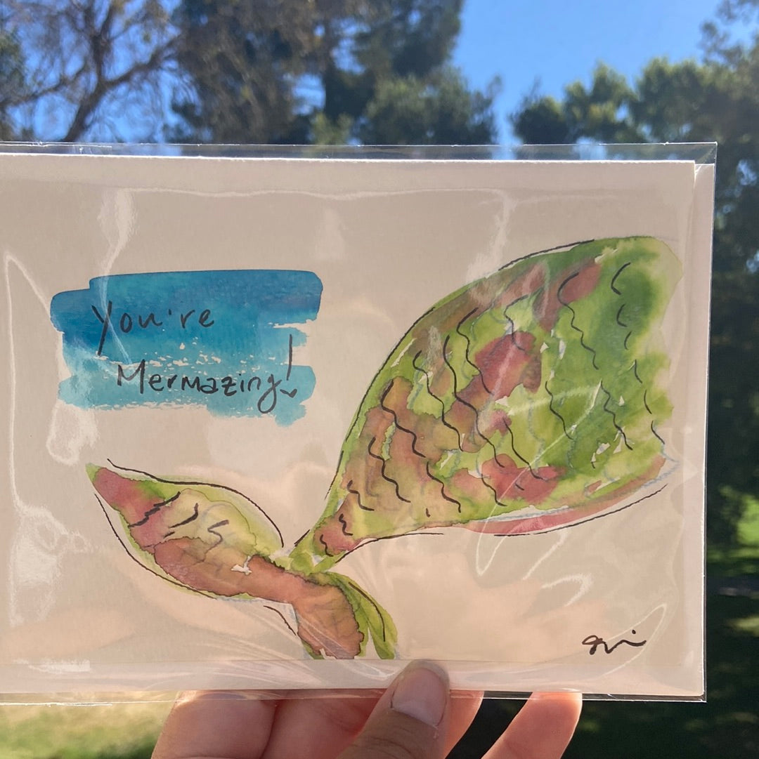 Card - You’re Mermazing