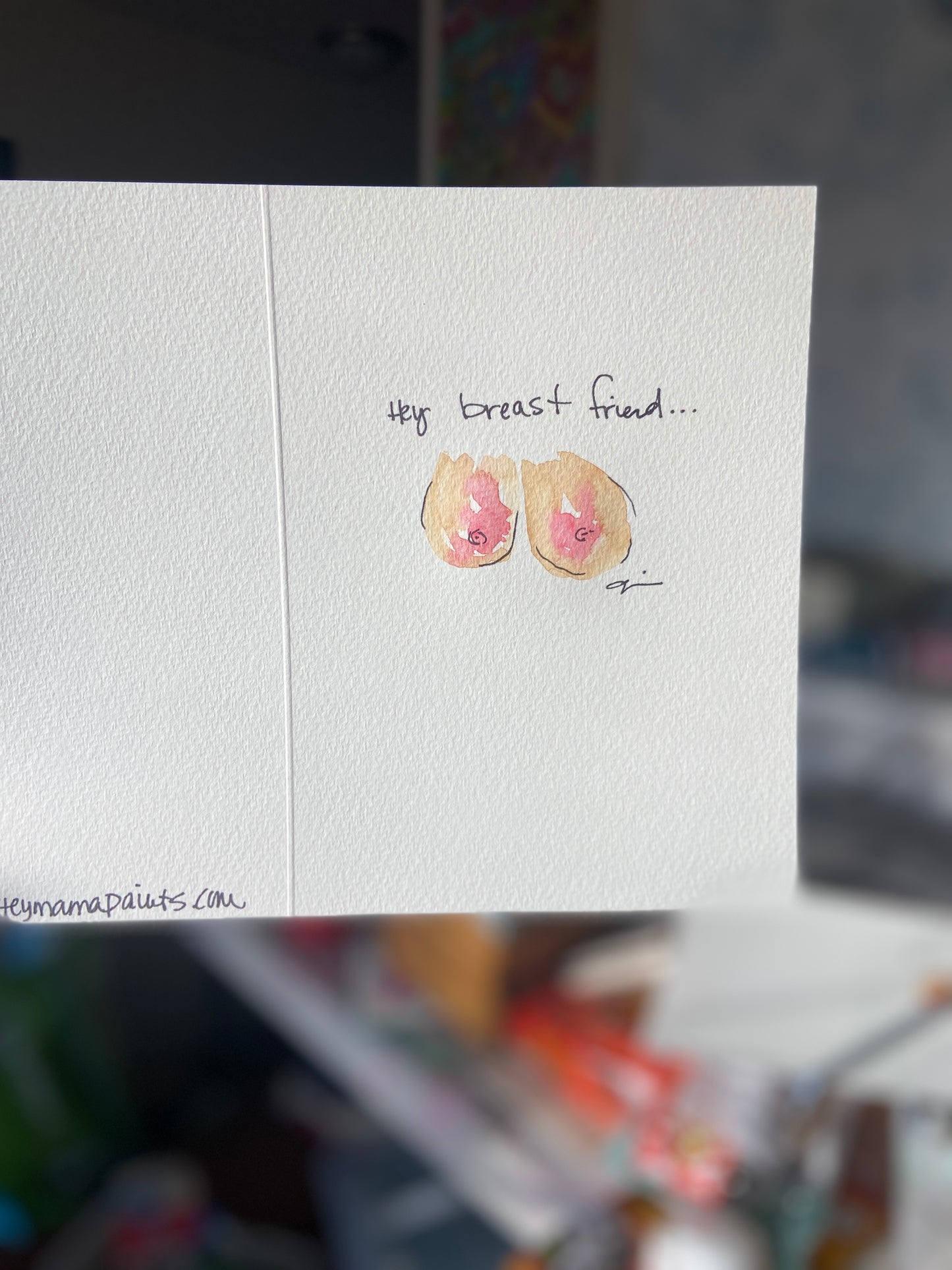 Card - Hey Breast Friend!