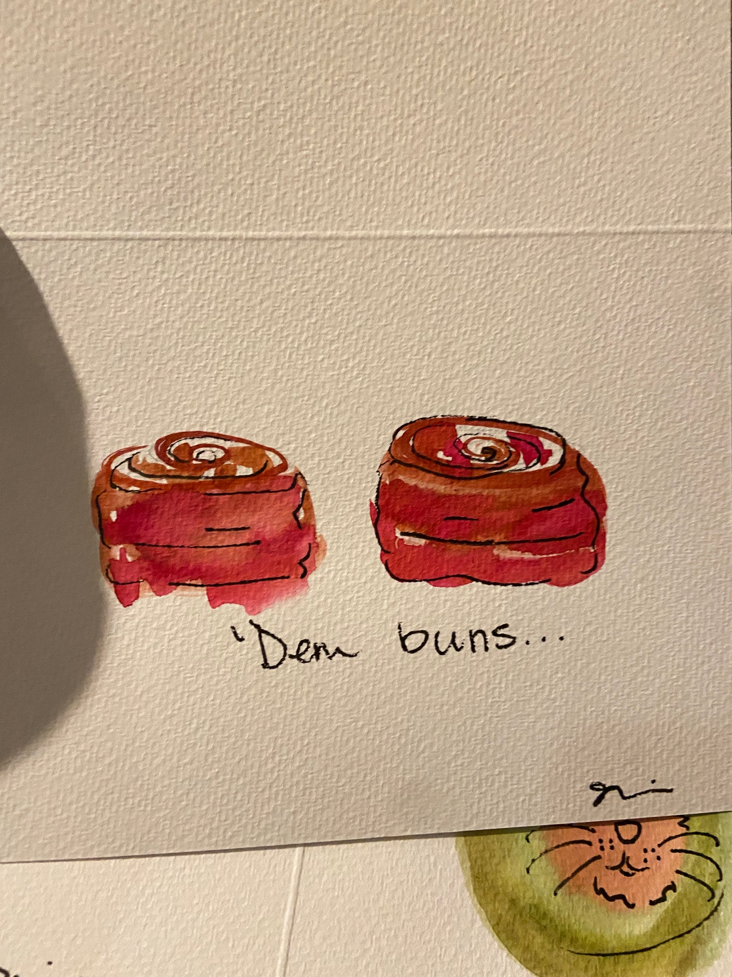 Card - Dem Buns