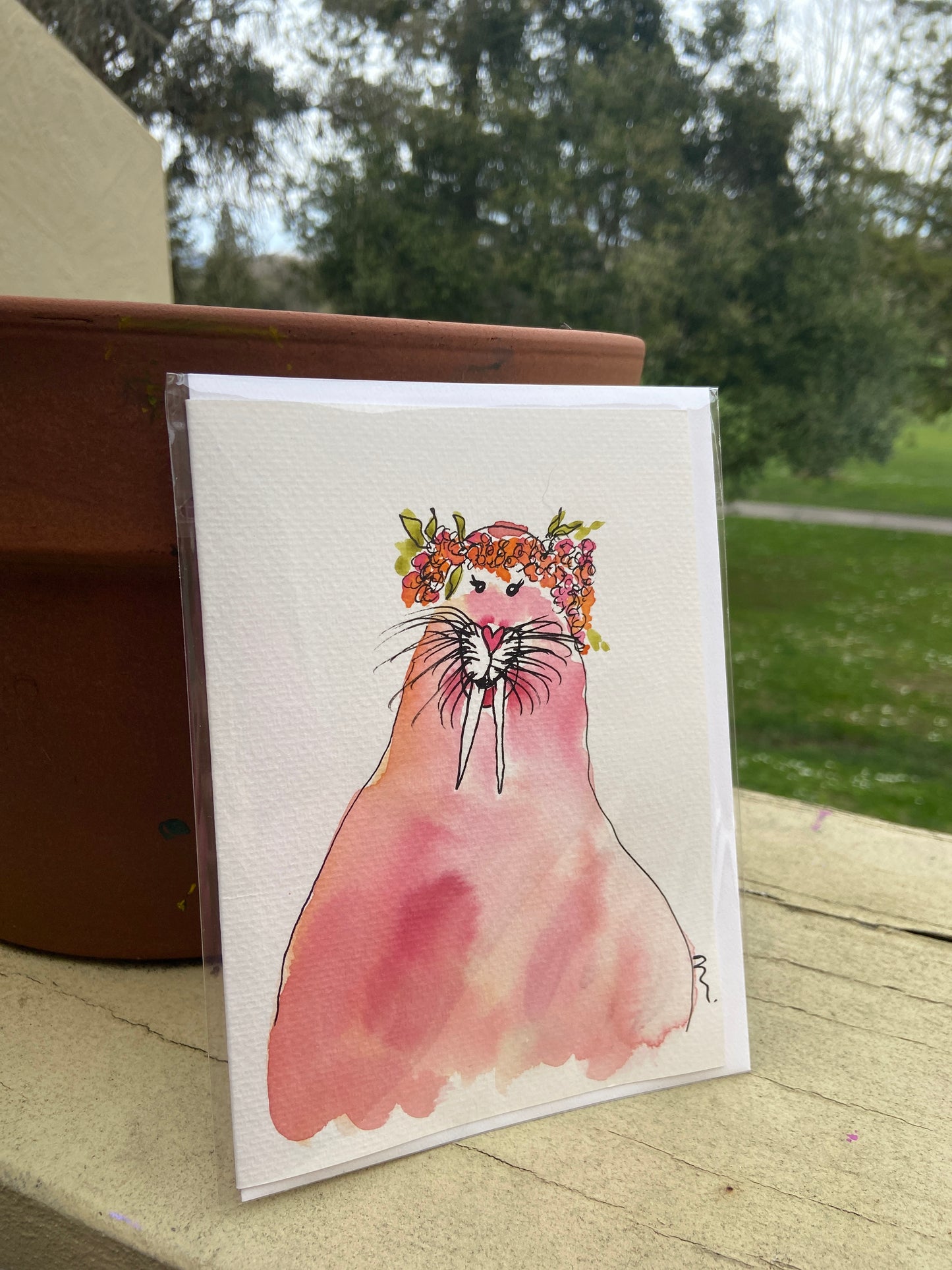 Card - Walrus Crown