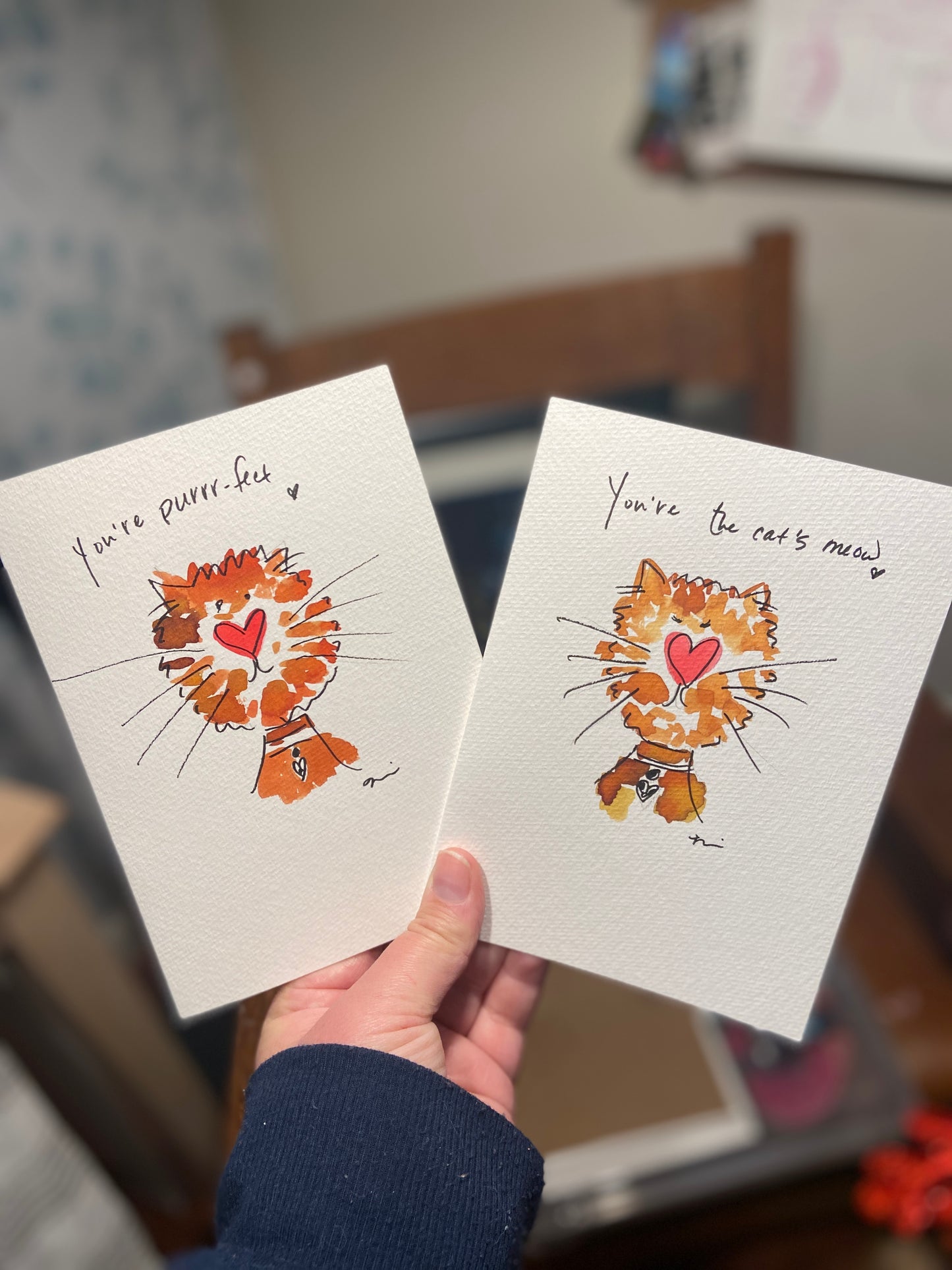 Purrrrrfect Meow! Cards