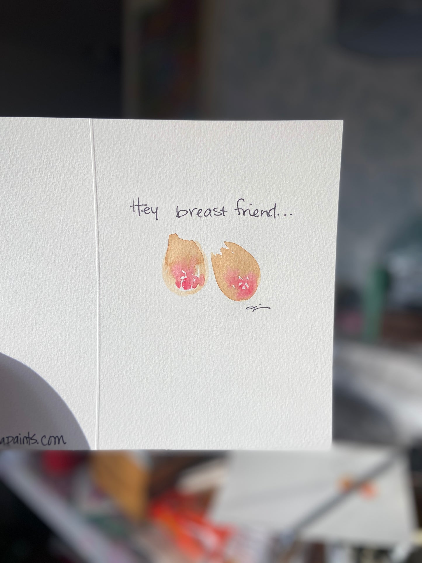 Card - Hey Breast Friend!