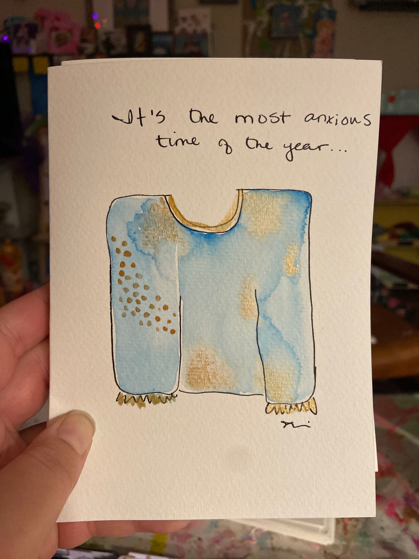 It’s the Most Anxious Time of the Year - card