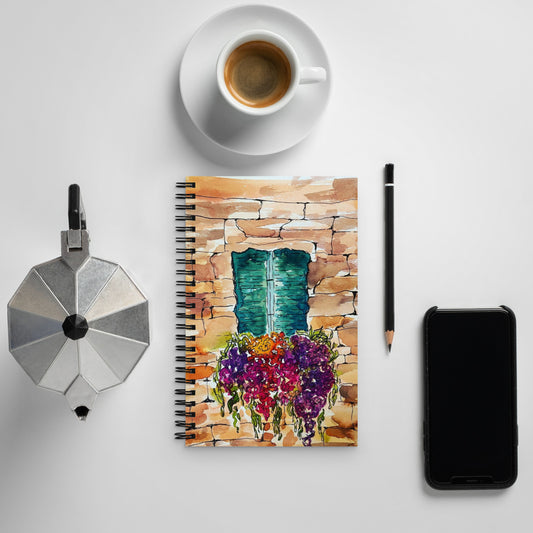 Flower Box Floral notebook