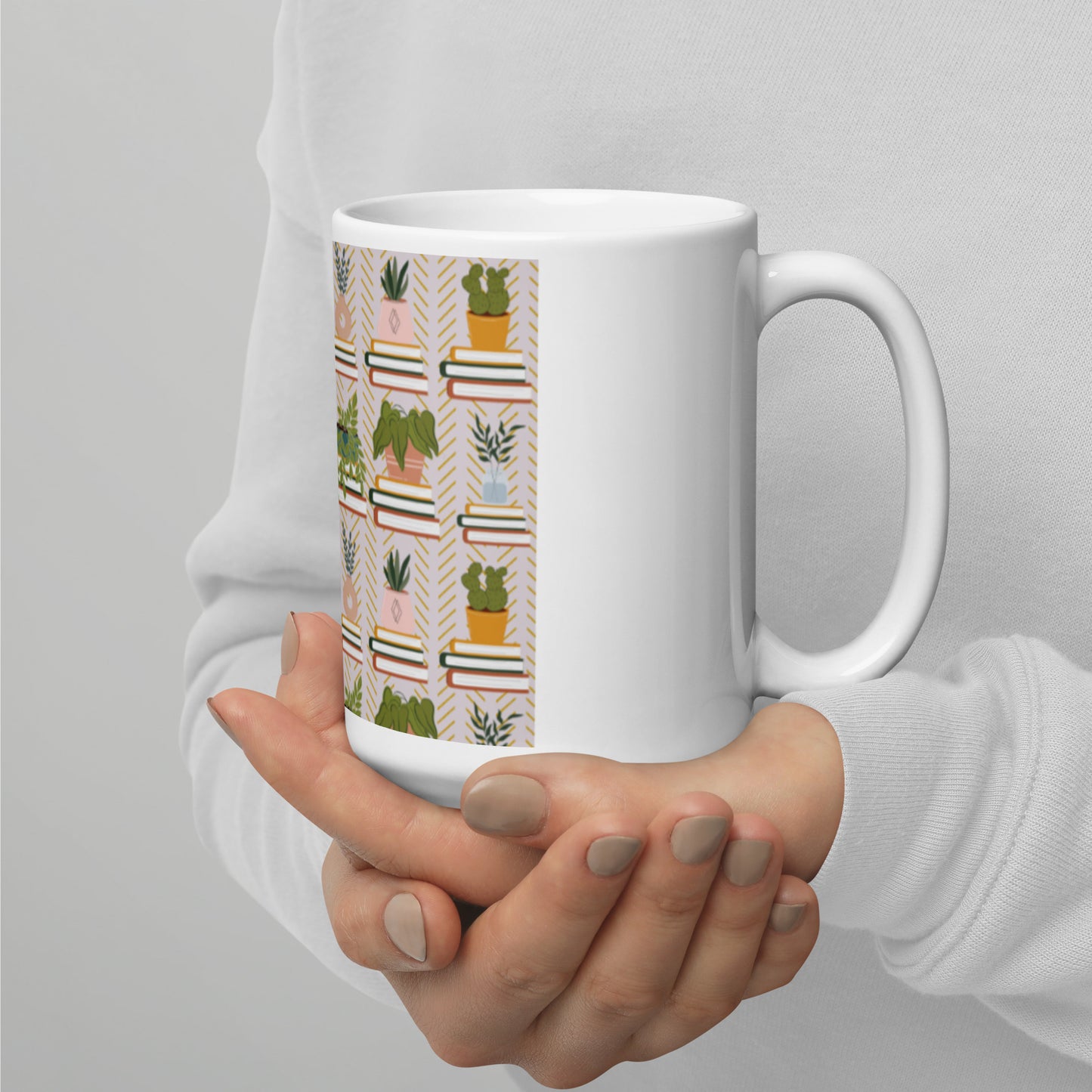 Plant Lady glossy mug